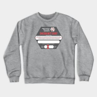 EMERGENCY SHIRT - Time Traveller's Assistance Crewneck Sweatshirt